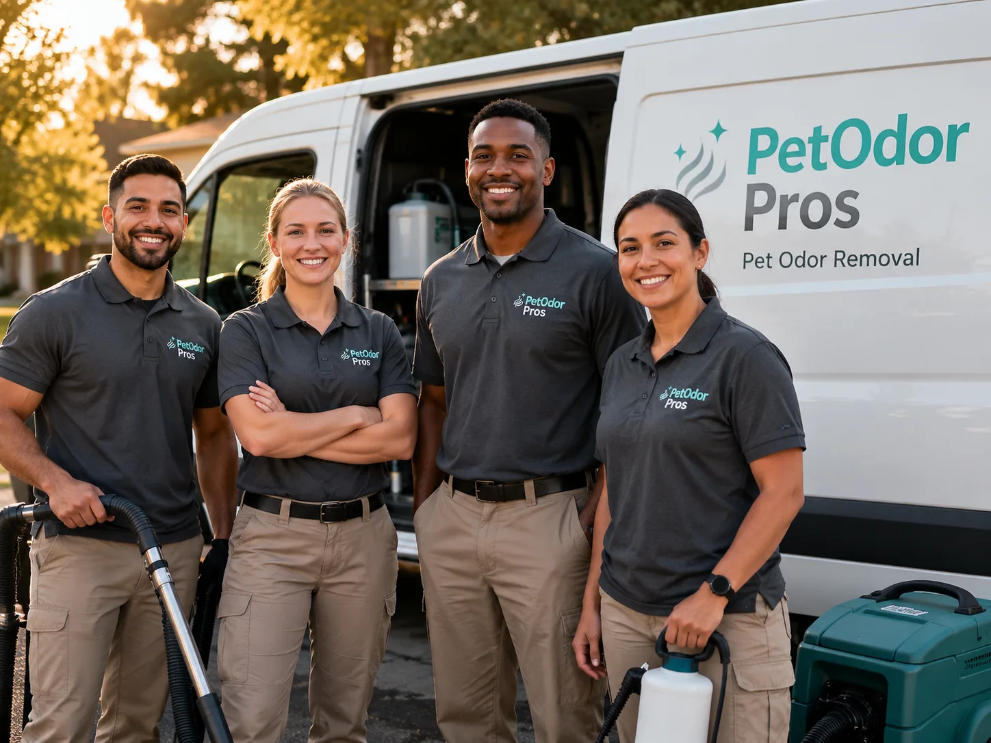 Pet Odor Removal team serving Halfway, OR
